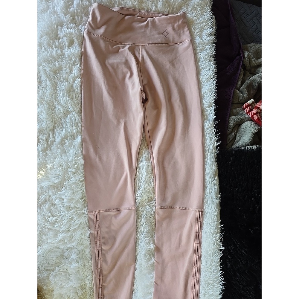 BSP Women's Pink High Waist‎ Legging Pants Size Large